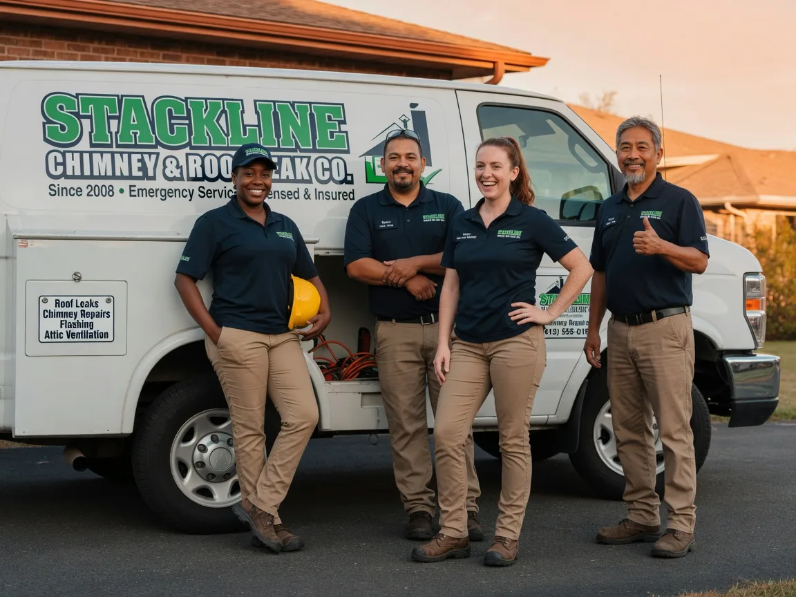 Chimney flashing repair company in Leeper, PA